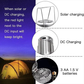 ( 🔥🎁  2024 Nytår Hot Sale 🎁   49%) 6 i 1 bærbar sol LED camping lampe