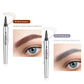 (🔥Køb 1 Få 1 gratis)3D Vandtæt Microblading Eyebrow Pencil 4 Fork Tip Tattoo Pen