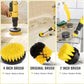 Electric Disc Soft and Hard Bristle Cleaning Brush