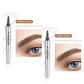 (🔥Køb 1 Få 1 gratis)3D Vandtæt Microblading Eyebrow Pencil 4 Fork Tip Tattoo Pen