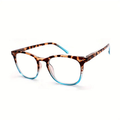 👓Sexet leopardprint mod blåt lys Gradient læsebriller til kvinder🎀